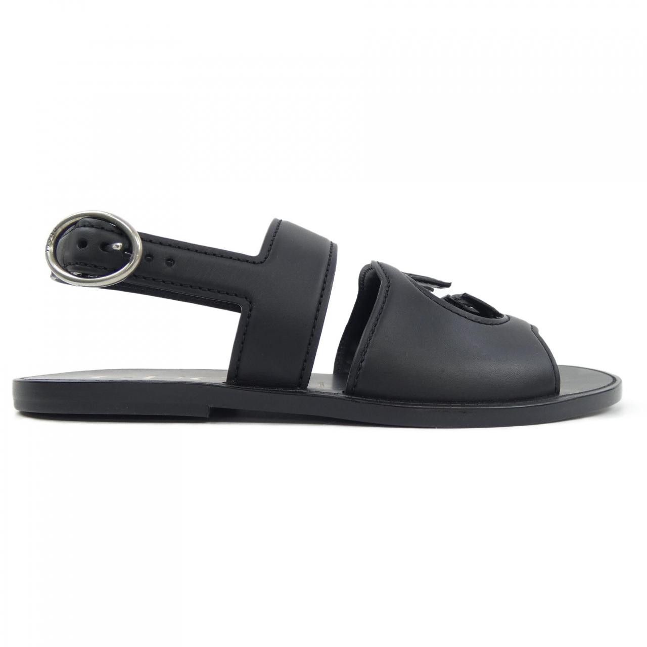 Gucci Gucci Gucci Sandal Sandals Leather Shoes 723627 US000 DUTY FREE for USA Size ONE SIZE - 1 Thumbnail