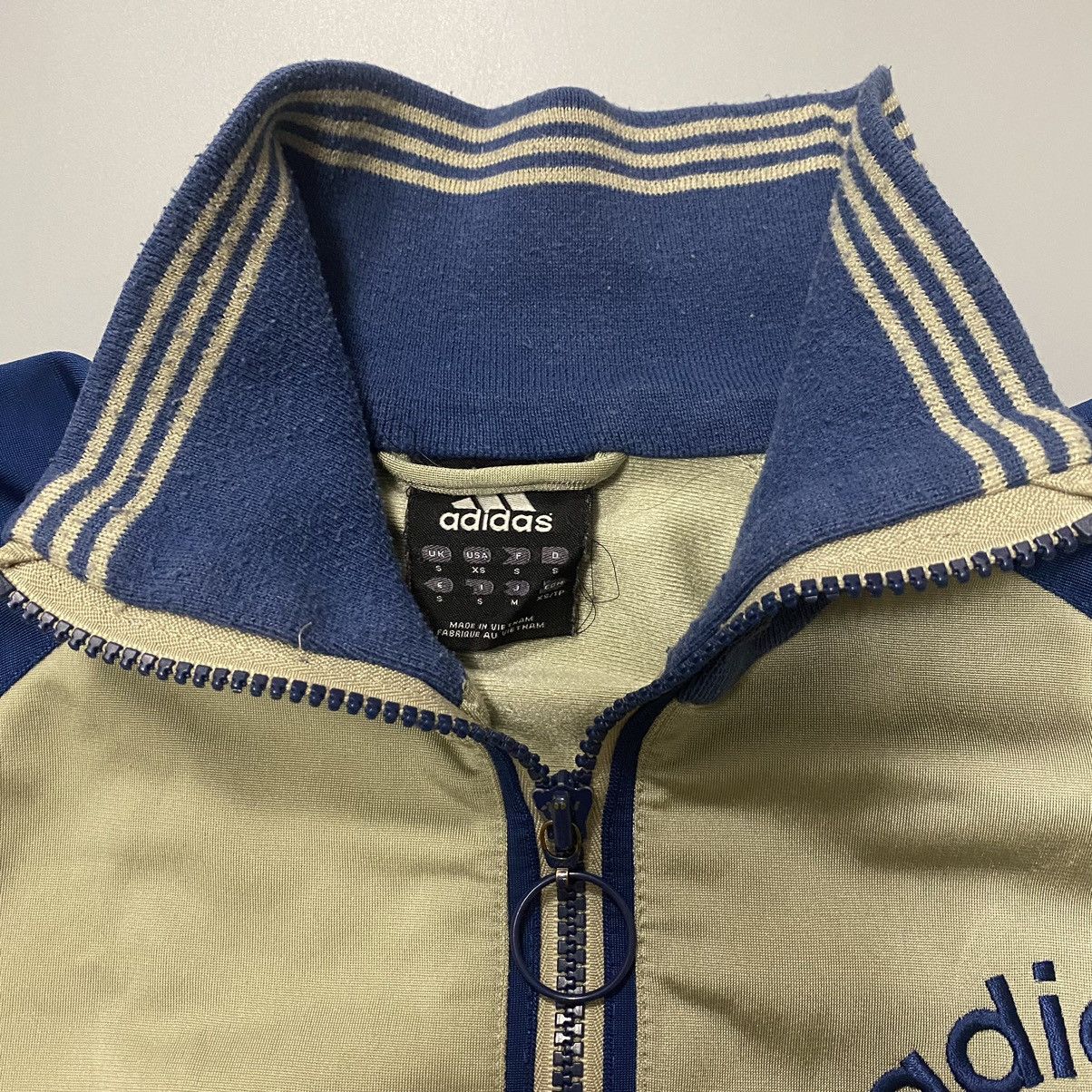 Adidas Vintage Adidas Big Logo Zip Track Jacket Mens S Size US S / EU 44-46 / 1 - 7 Thumbnail