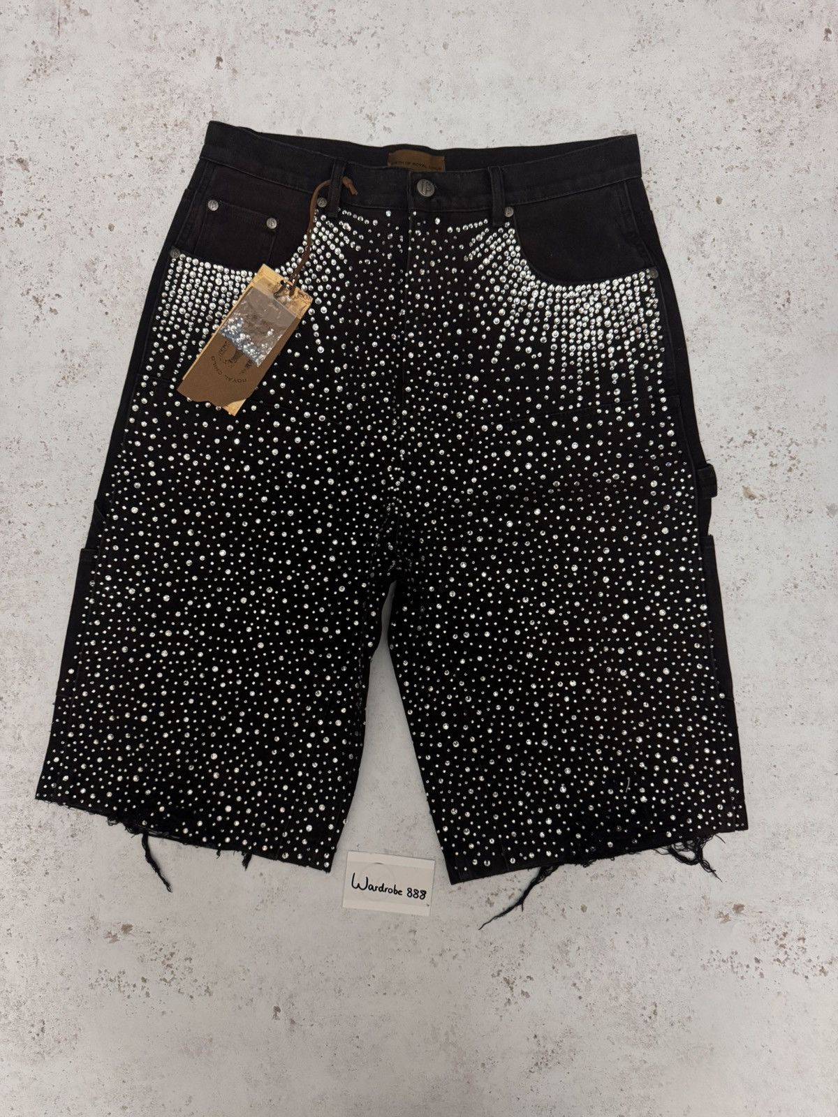 Birth Of  Child Diamond Jorts ブラック BIRTH OF ROYAL CHILD(バース・オブ・ロイヤル・チャイルド