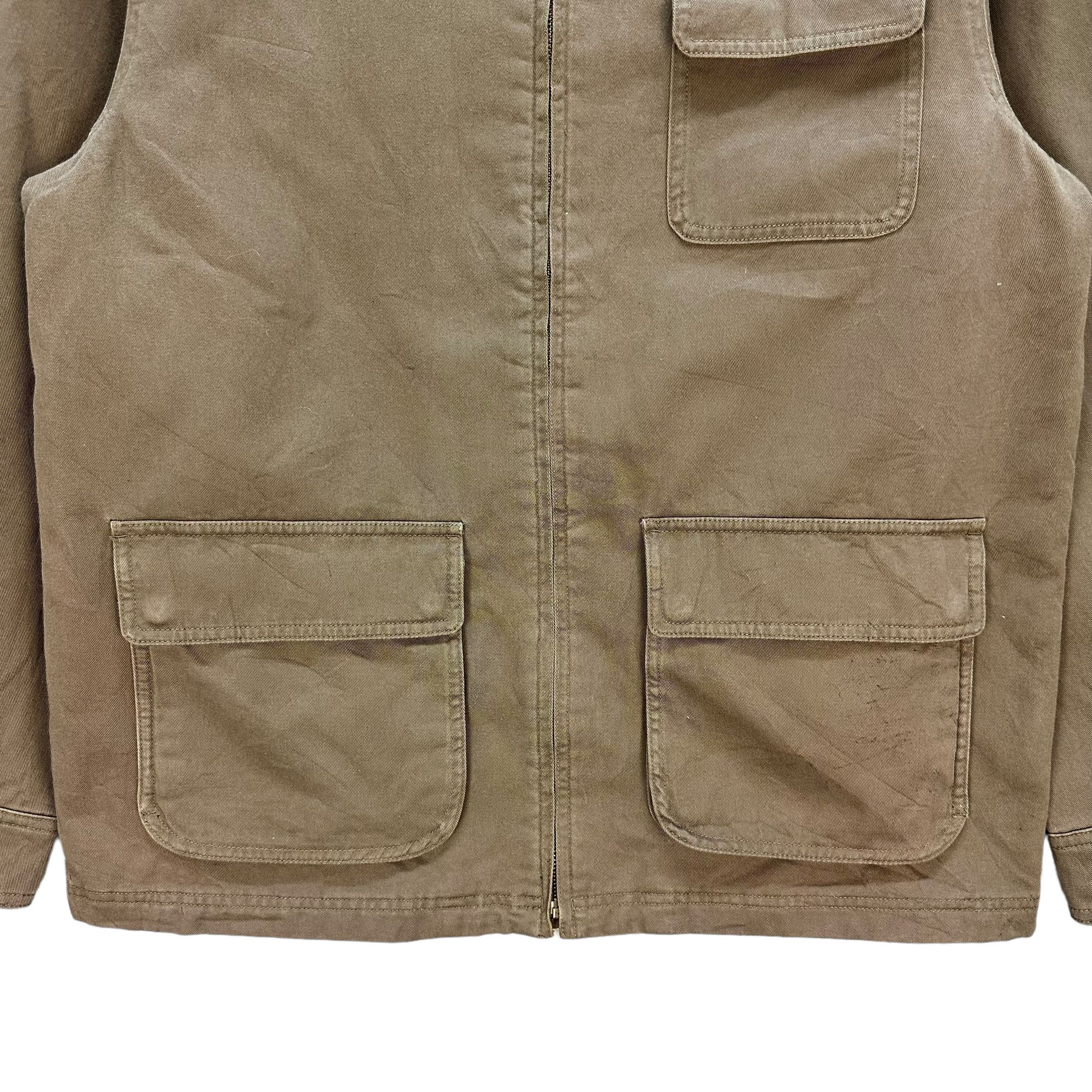 Lands' End LANDS END Collared Casual Chore Jacket #A36-0816 Size US M / EU 48-50 / 2 - 3 Thumbnail