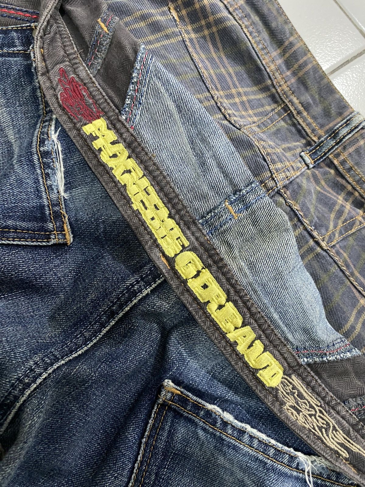 If Six Was Nine × Japanese Brand × Marithe + Francois Girbaud 2000s-Marithe Francois Girbaud Double Wise Jeans Pants Size US 31 - 9 Thumbnail