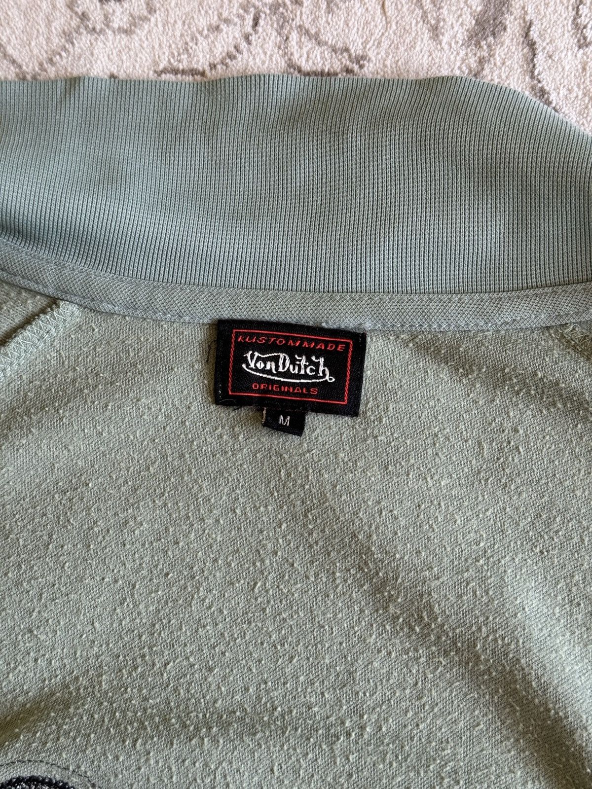 Von Dutch Vintage Von Dutch Multi Logo Zip Track Jacket Y2K Size US M / EU 48-50 / 2 - 9 Thumbnail