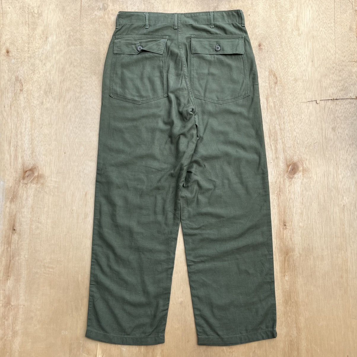 Alpha Industries UTILITY FATIGUE OG 107 VINTAGE MILITARY PANTS / BUZZ RICKSON Size US 34 / EU 50 - 5 Thumbnail