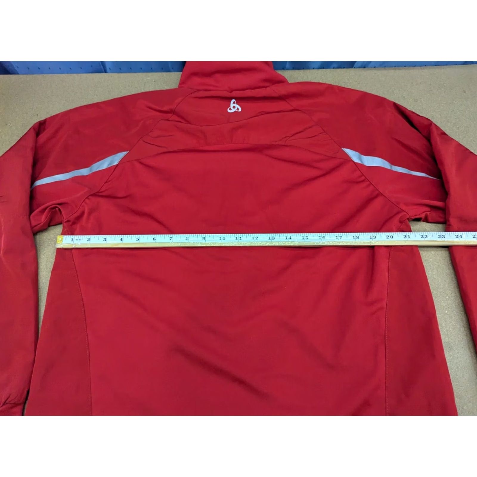 Odlo ODLO Mens Ski Jacket Size M Cross Country Red Sport Full Zip Size US M / EU 48-50 / 2 - 3 Thumbnail