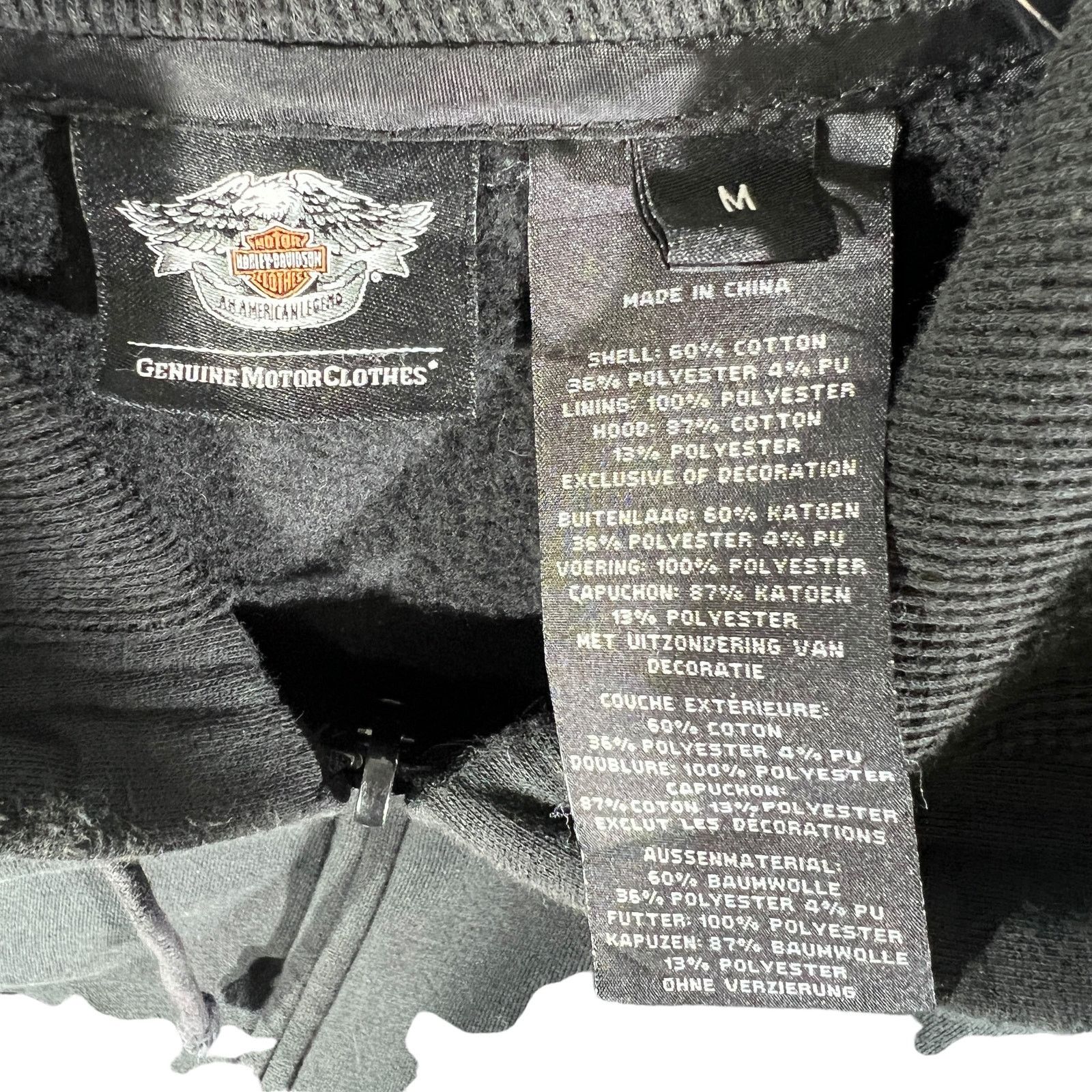 Harley Davidson Harley Davidson Full Zip Hoodie Size US M / EU 48-50 / 2 - 8 Thumbnail