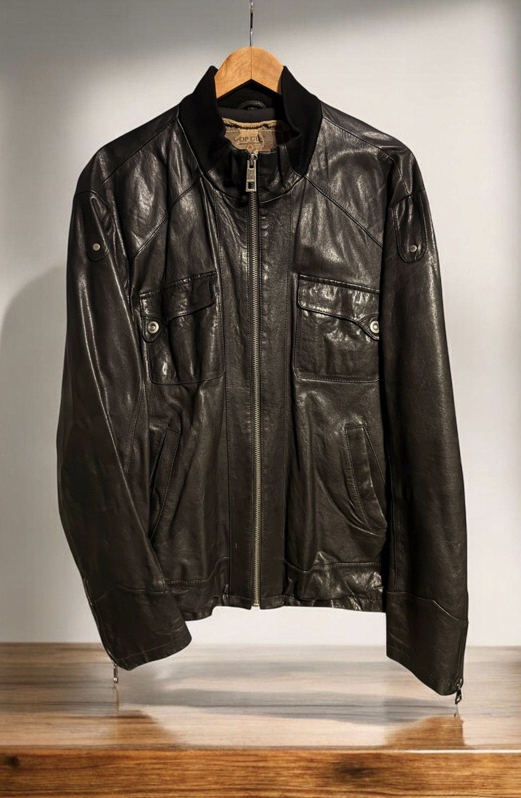 Other Vintage Top Gun Lamb Skin Leather Size US L / EU 52-54 / 3 - 1 Thumbnail