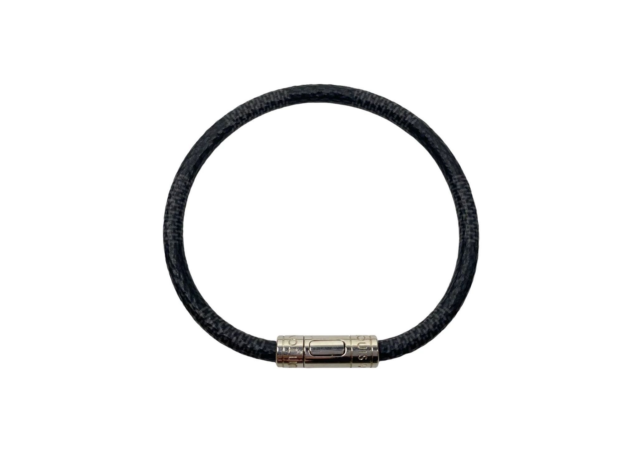 Louis Vuitton Louis Vuitton Keep It Damier Ebene Bracelet Size 21 Size ONE SIZE - 1 Thumbnail