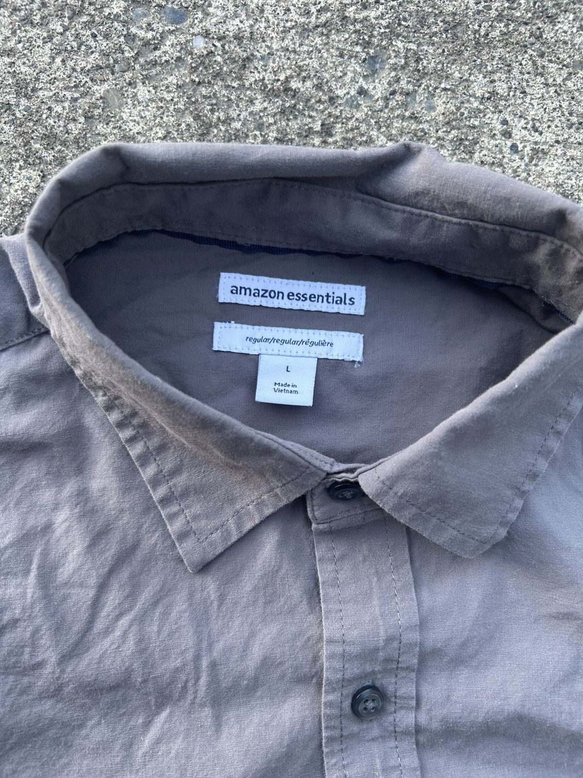 Other Amazon Essentials button up L/S shirt Size US L / EU 52-54 / 3 - 2 Thumbnail