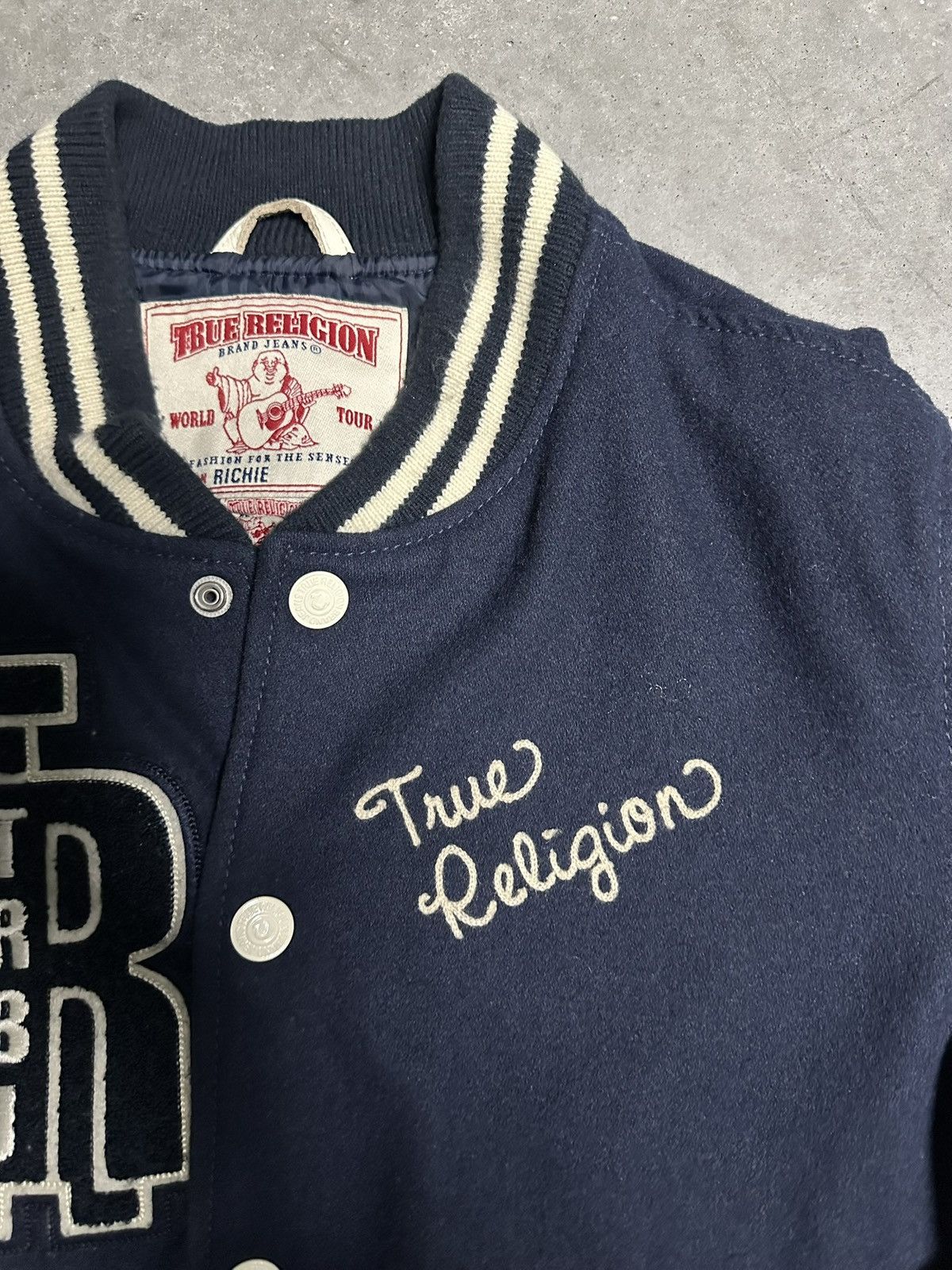 Vintage Vintage True Religion “Brooklyn Champions” Varsity Jacket Size US M / EU 48-50 / 2 - 3 Thumbnail
