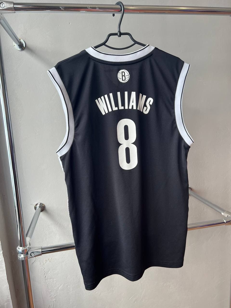 NBA 2015 BROOKLYN NETS #8 WILLIAMS ADIDAS SWINGMAN JERSEY SIZE M Size US M / EU 48-50 / 2 - 9 Thumbnail