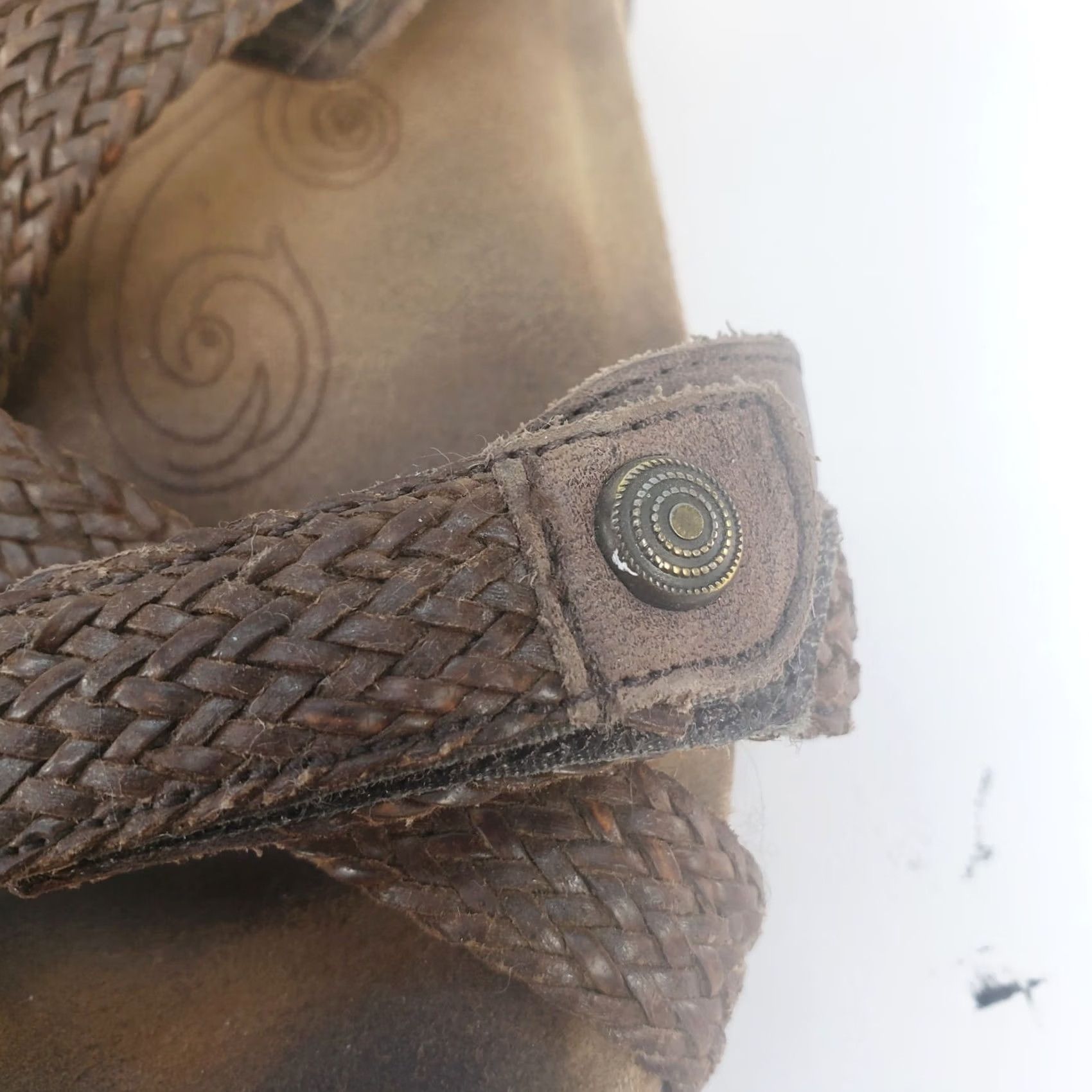 Taos Taos Trulie Womens Sandals Sz US 7.5 EU 38 Brown Leather Adjustable Size US 8 / IT 38 - 4 Thumbnail