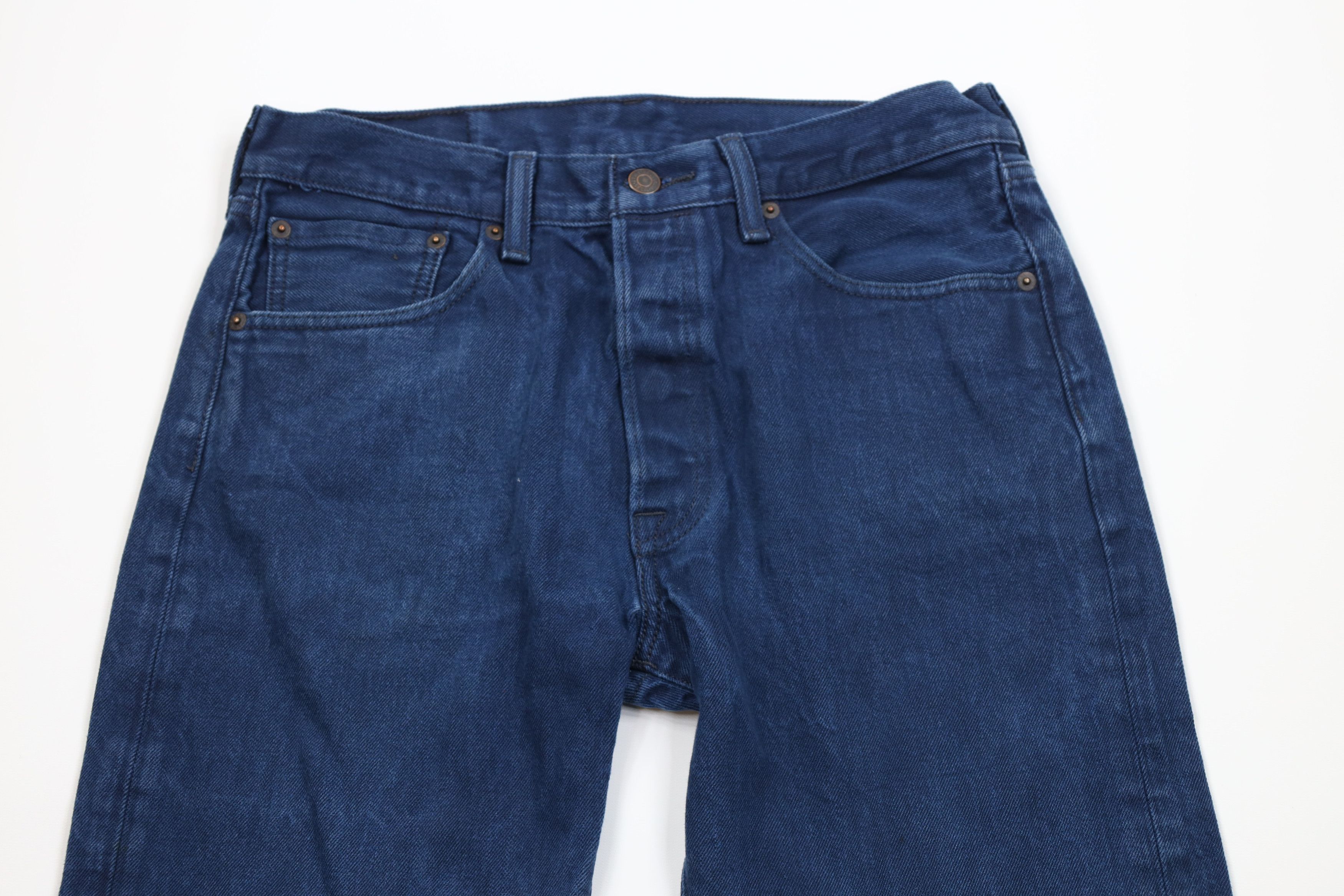 Levi's Vintage Y2K Levis 501xx Button Fly Original Fit Denim Jeans Size US 33 - 2 Thumbnail