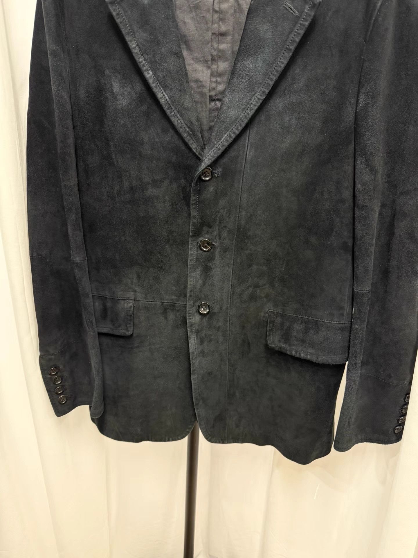 Yohji Yamamoto Yohji Yamamoto Y's for men Suede Leather Suit Jacket K20 Size US L / EU 52-54 / 3 - 5 Thumbnail