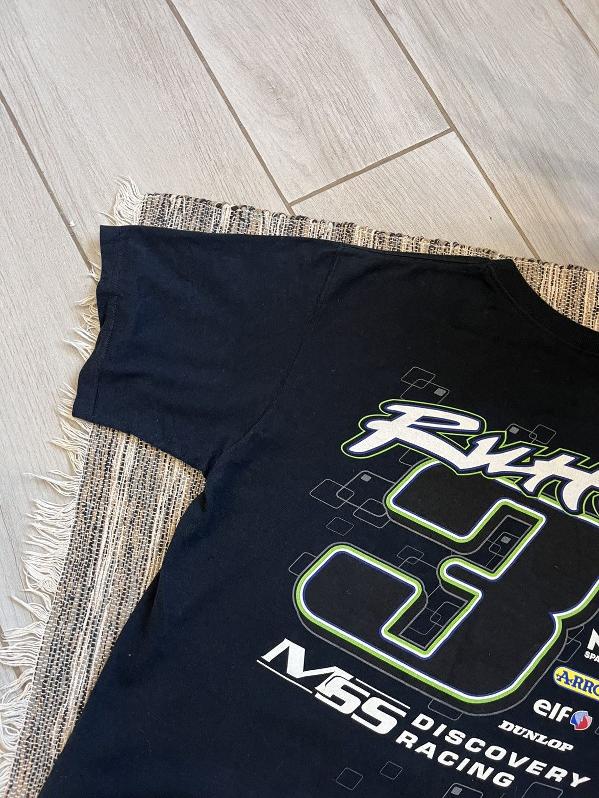 Vintage Vintage Kawasaki Moto Tshirt Y2K racing tee minimalistic Size US L / EU 52-54 / 3 - 10 Thumbnail