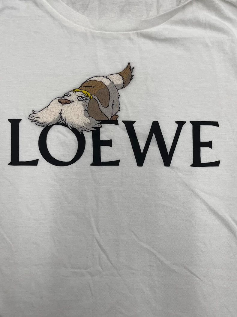 Loewe LOEWE Printed round neck short sleeve T-shirt Size XS / US 0-2 / IT 36-38 - 3 Thumbnail