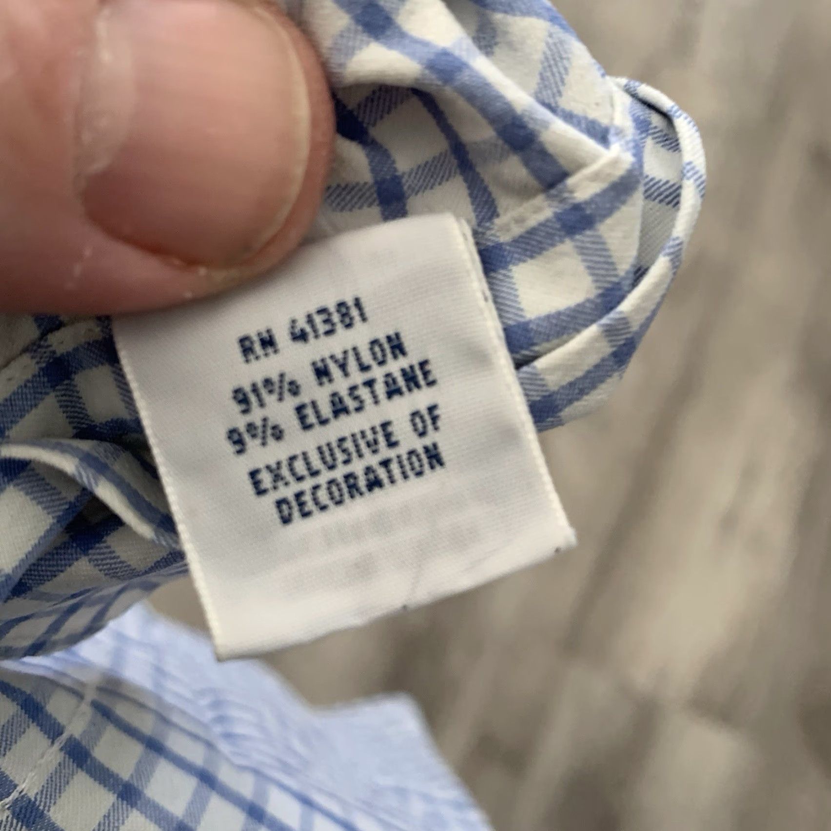Ralph Lauren Ralph Lauren Performance Shirt Mens Large Classic Blue Plaid Button Down Size US L / EU 52-54 / 3 - 4 Thumbnail