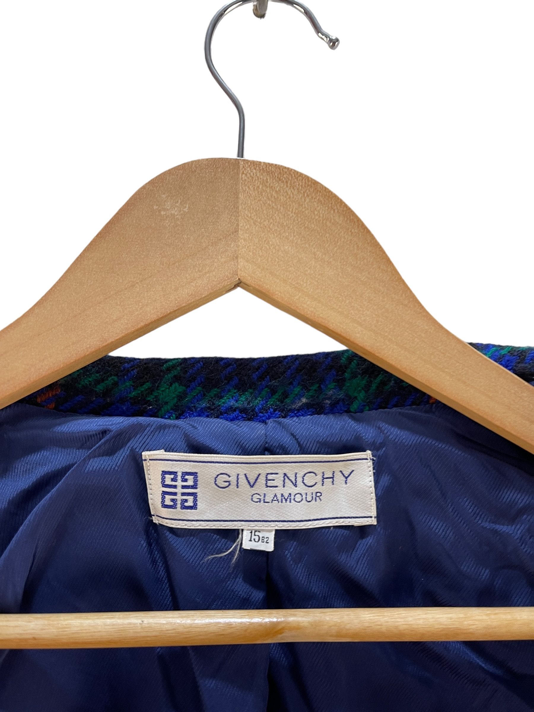 Givenchy Vintage Givenchy Glamour Tweed Jacket Size US S / EU 44-46 / 1 - 9 Thumbnail