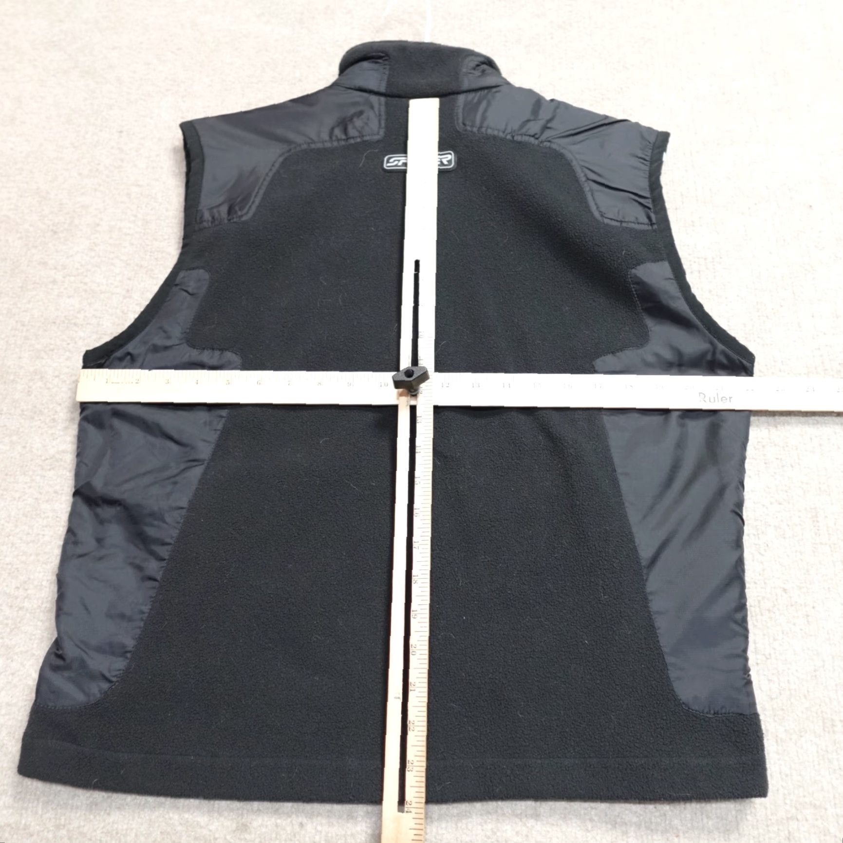 Spyder VINTAGE Spyder Mens Vest Small Black Full Zip Fleece Size US S / EU 44-46 / 1 - 4 Thumbnail