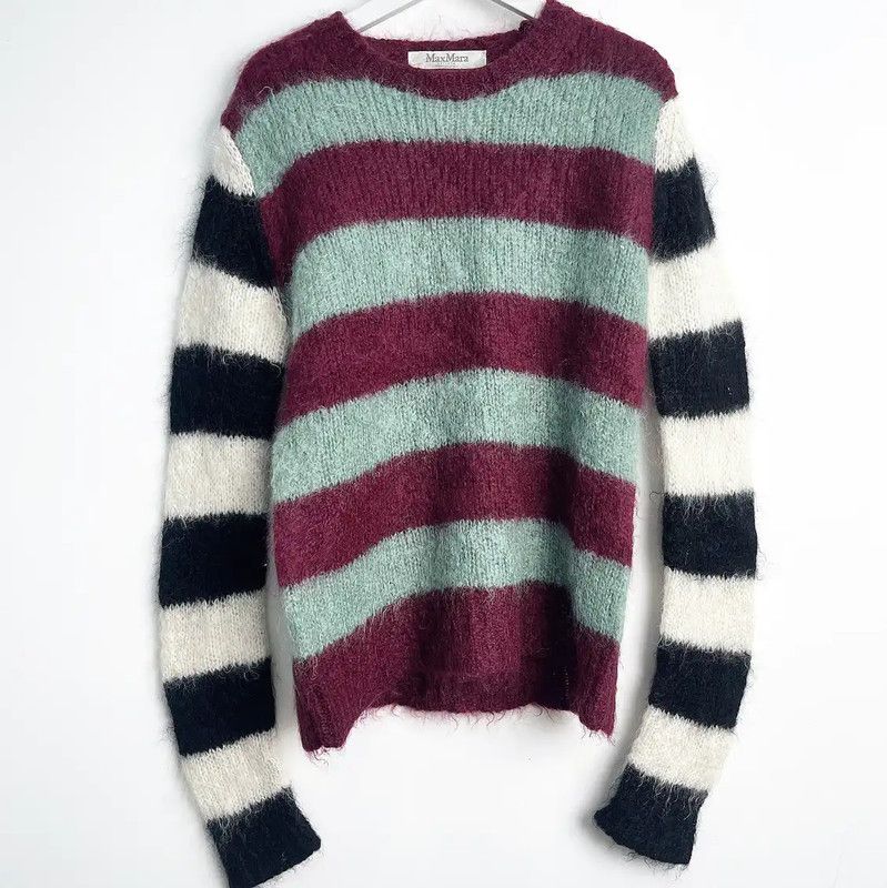 MaxMara Multicolor Striped Sweater for Women 0089