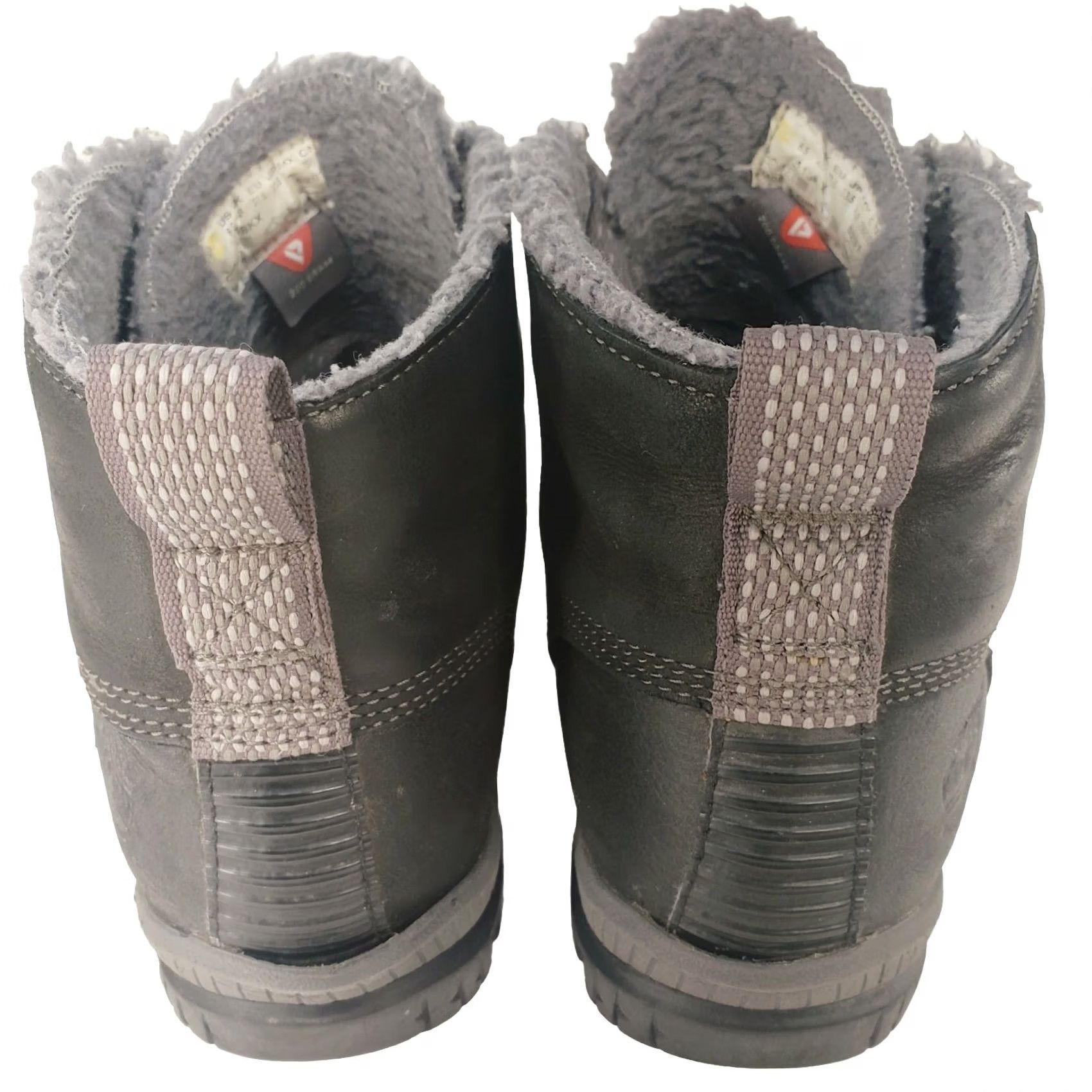Timberland Timberland Women's 6.5M Black Leather Ankle Boot Lace Up Hiker Model 5291 Size US 7 / IT 37 - 6 Thumbnail