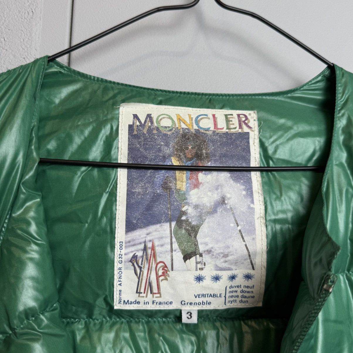 Moncler Moncler Green Glossy Puffer Jacket Grenoble Size L / US 10 / IT 46 - 5 Thumbnail