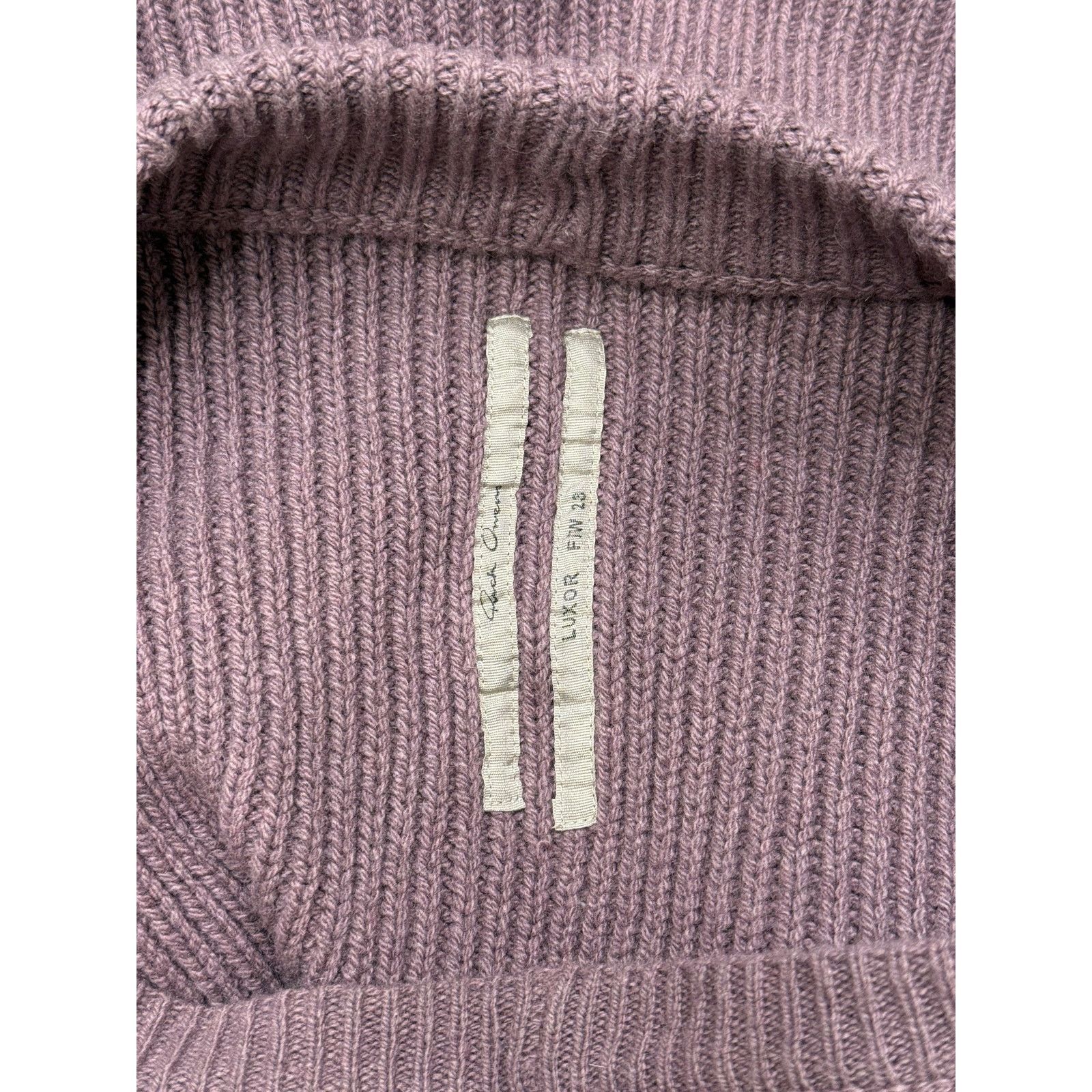 Rick Owens F/W2023 Rick Owens “Luxor” ribbed knit banana top Size ONE SIZE - 10 Thumbnail