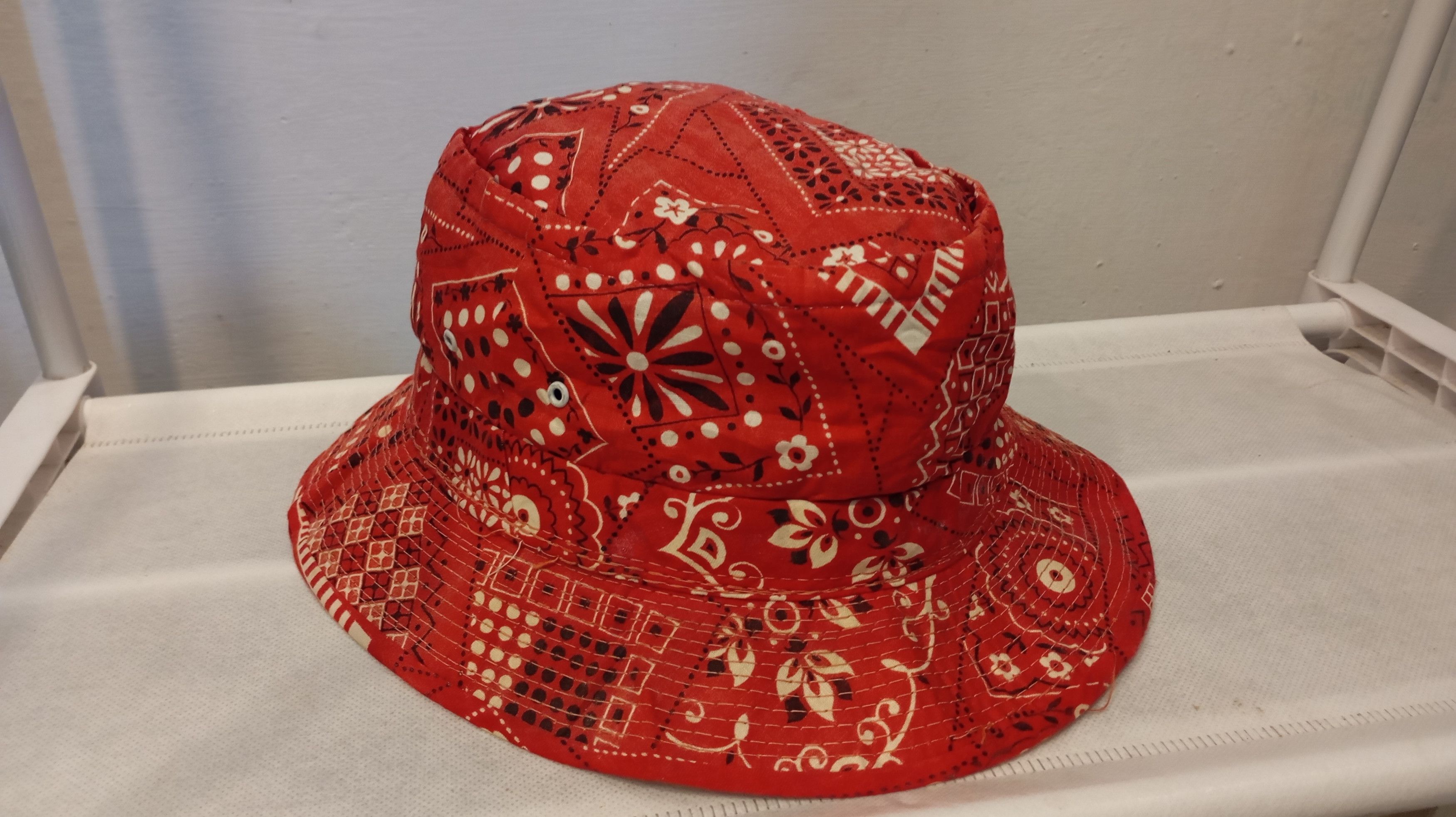 Vintage Dorfman Pacific Hat Paisley bucket Hat Size ONE SIZE - 1 Thumbnail