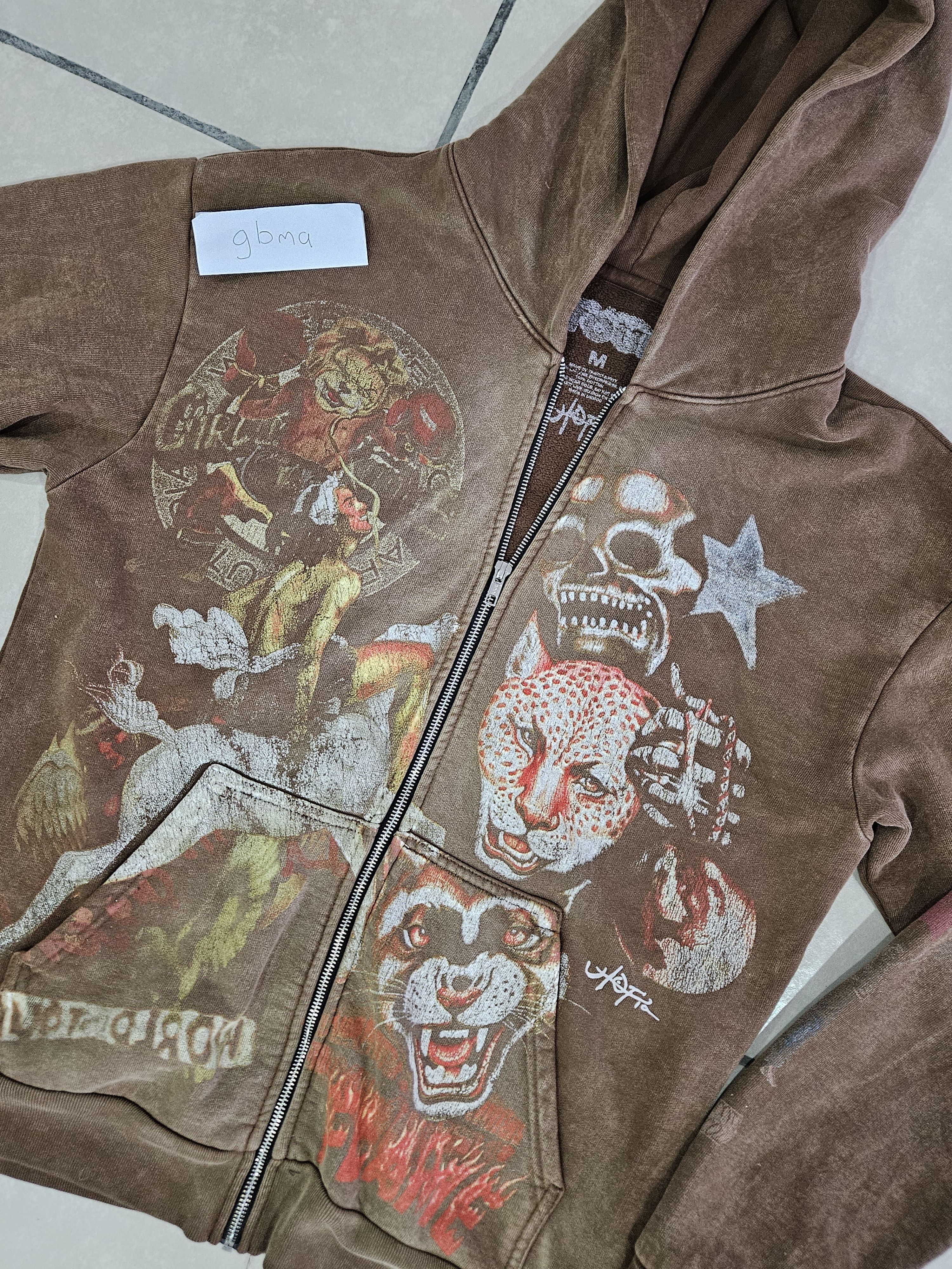 Travis Scott Travis Scott circus maximus utopia tour zip up hoodie 