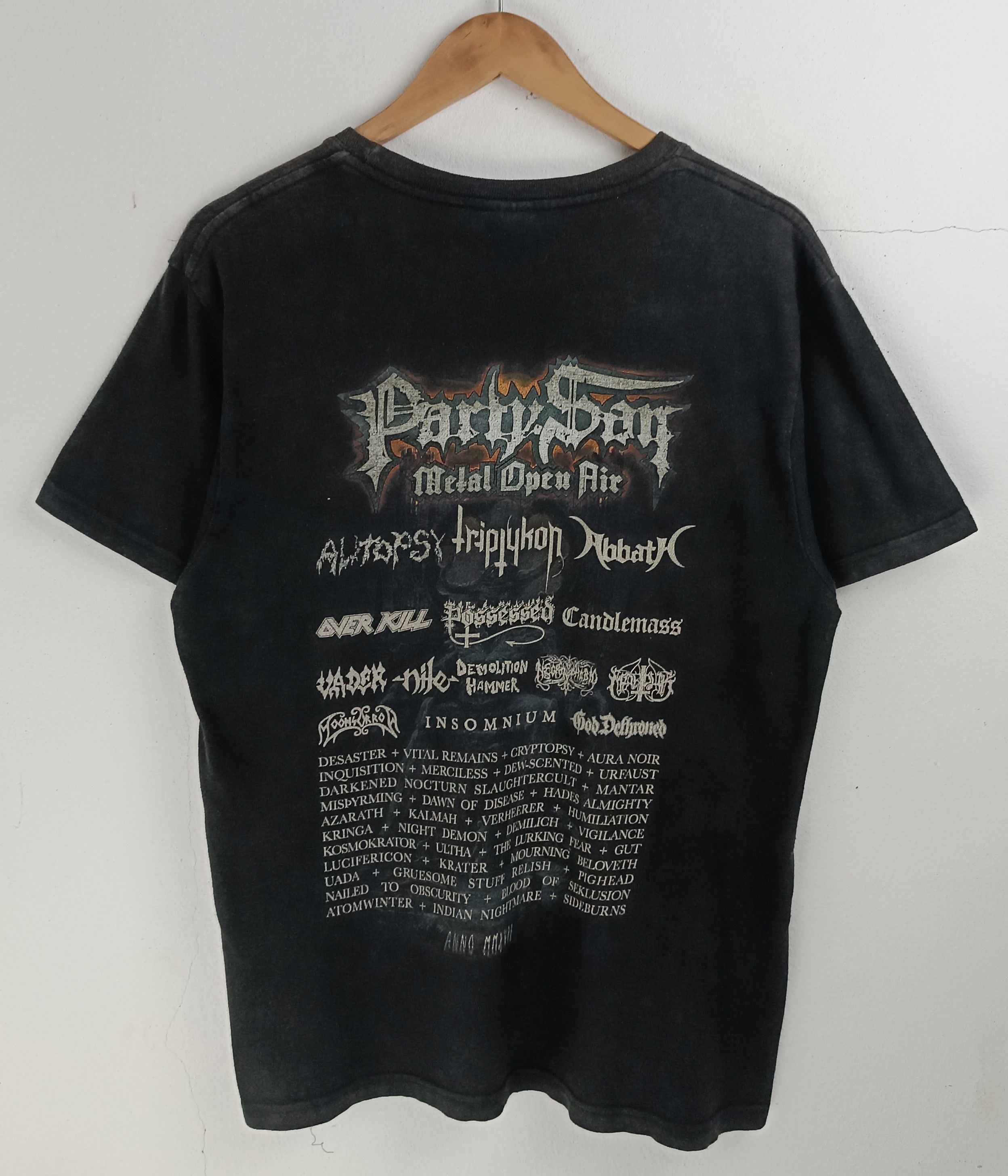 Band Tees VINTAGE '10 PARTY.SAN METAL OPEN AIR FEST autopsy overkill Size US M / EU 48-50 / 2 - 4 Thumbnail
