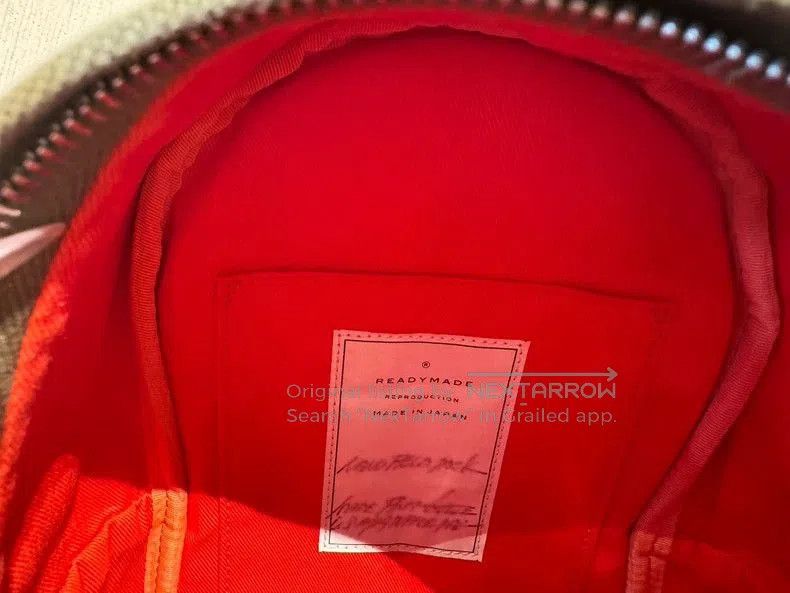 READYMADE Readymade Distressed Badge Mini Backpack. Size ONE SIZE - 8 Thumbnail