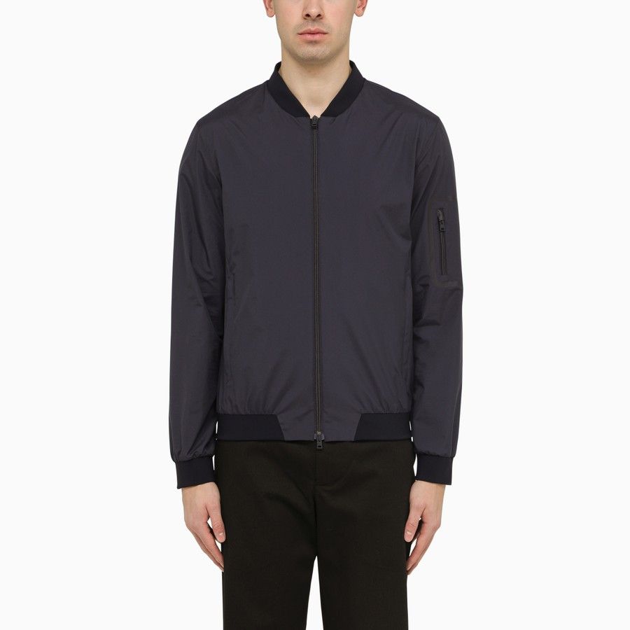 image of Herno O1D2Blof0424 Jacket In Navy Blue, Men's (Size Large)