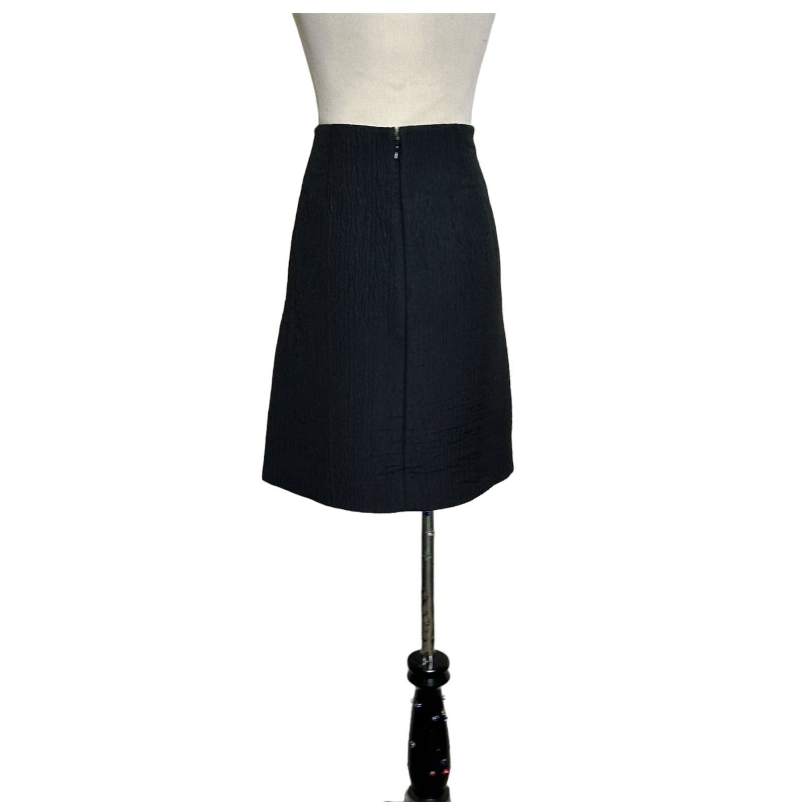 Cos COS black textured high waist mini skirt size 4 Size 27" / US 4 / IT 40 - 10 Thumbnail