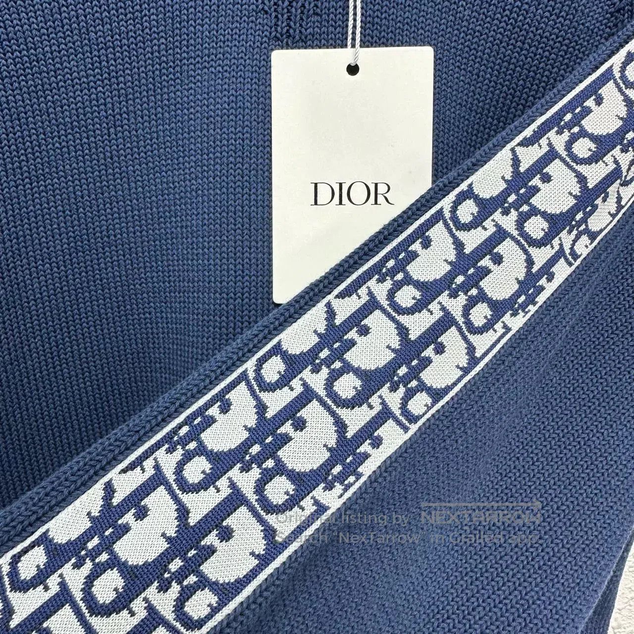 Dior dior knitted sweater with logo accents. Size US L / EU 52-54 / 3 - 3 Thumbnail