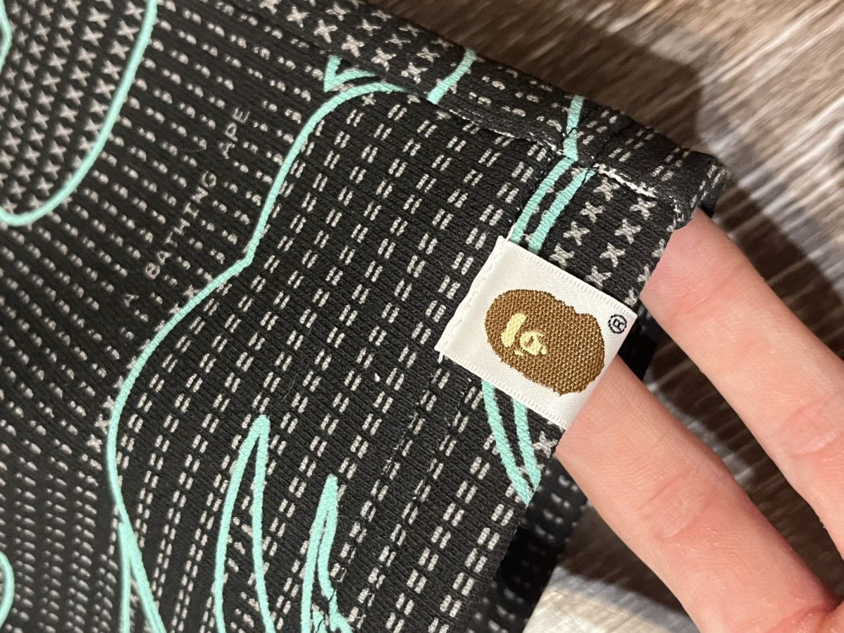 Bape Glow in the Dark Circuit Jogger Shorts With Spellout Logo Size US 34 / EU 50 - 5 Thumbnail