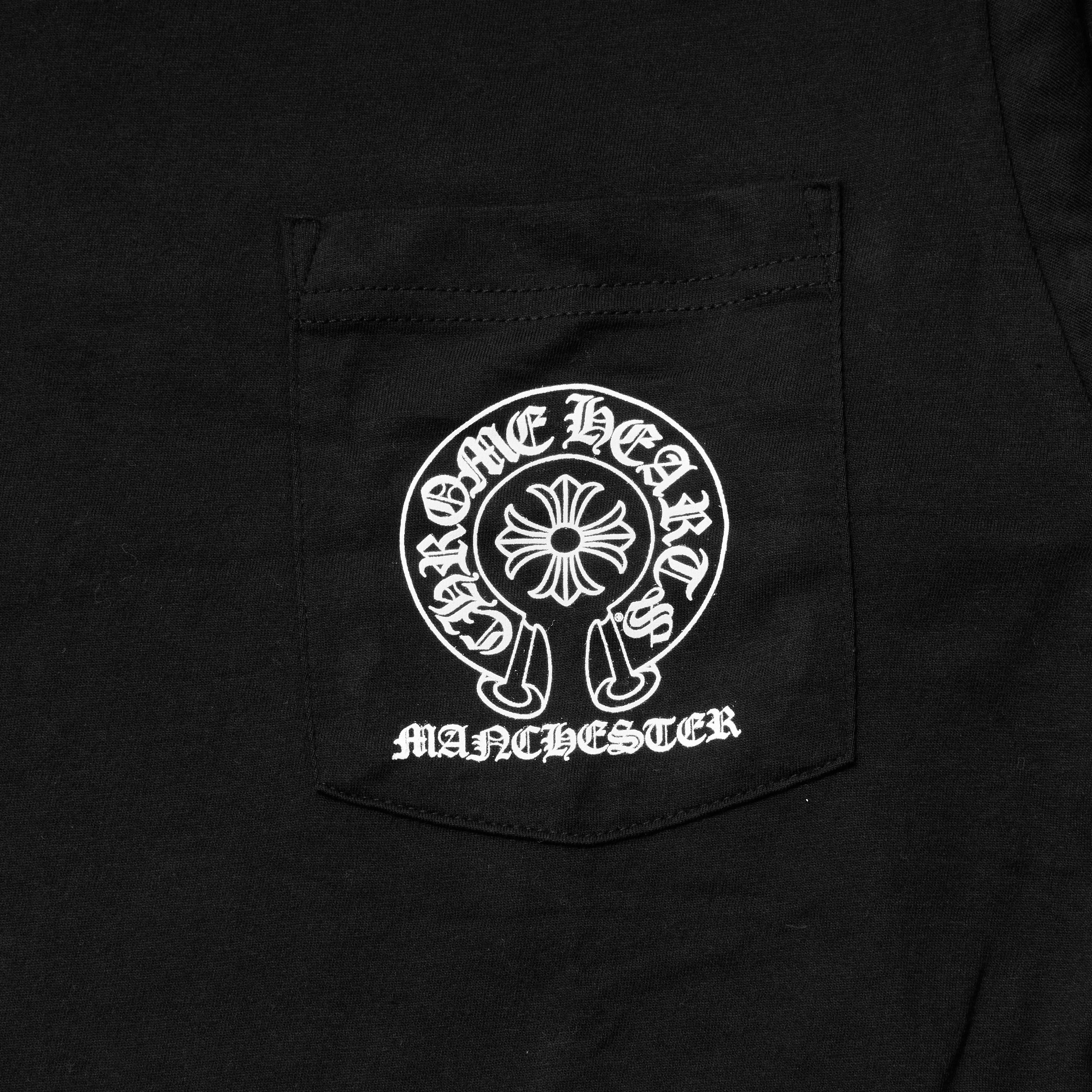 Chrome Hearts CHROME HEARTS Manchester Long Sleeve Tee Shirt BLACK Size US S / EU 44-46 / 1 - 4 Thumbnail