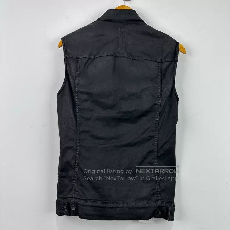 Rick Owens Rick Owens Waxed denim vest Size US S / EU 44-46 / 1 - 2 Thumbnail