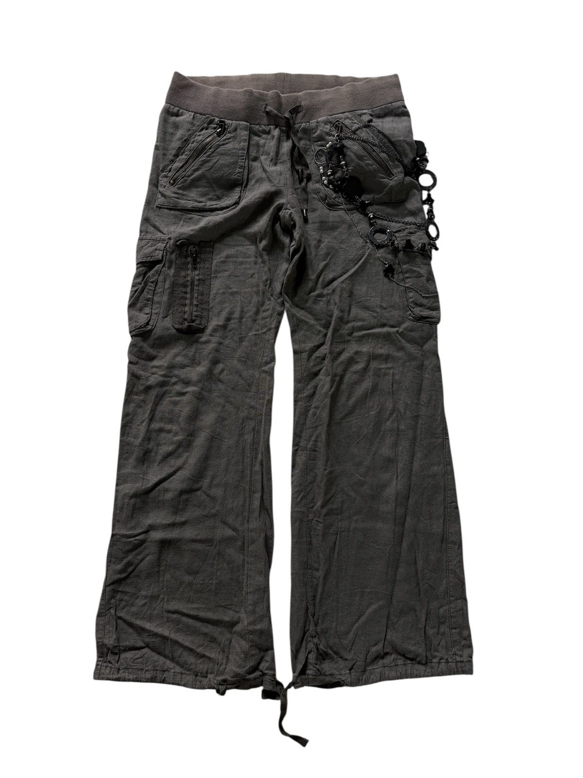 Goa Style - J.A.I.C military Flare Cargo pants