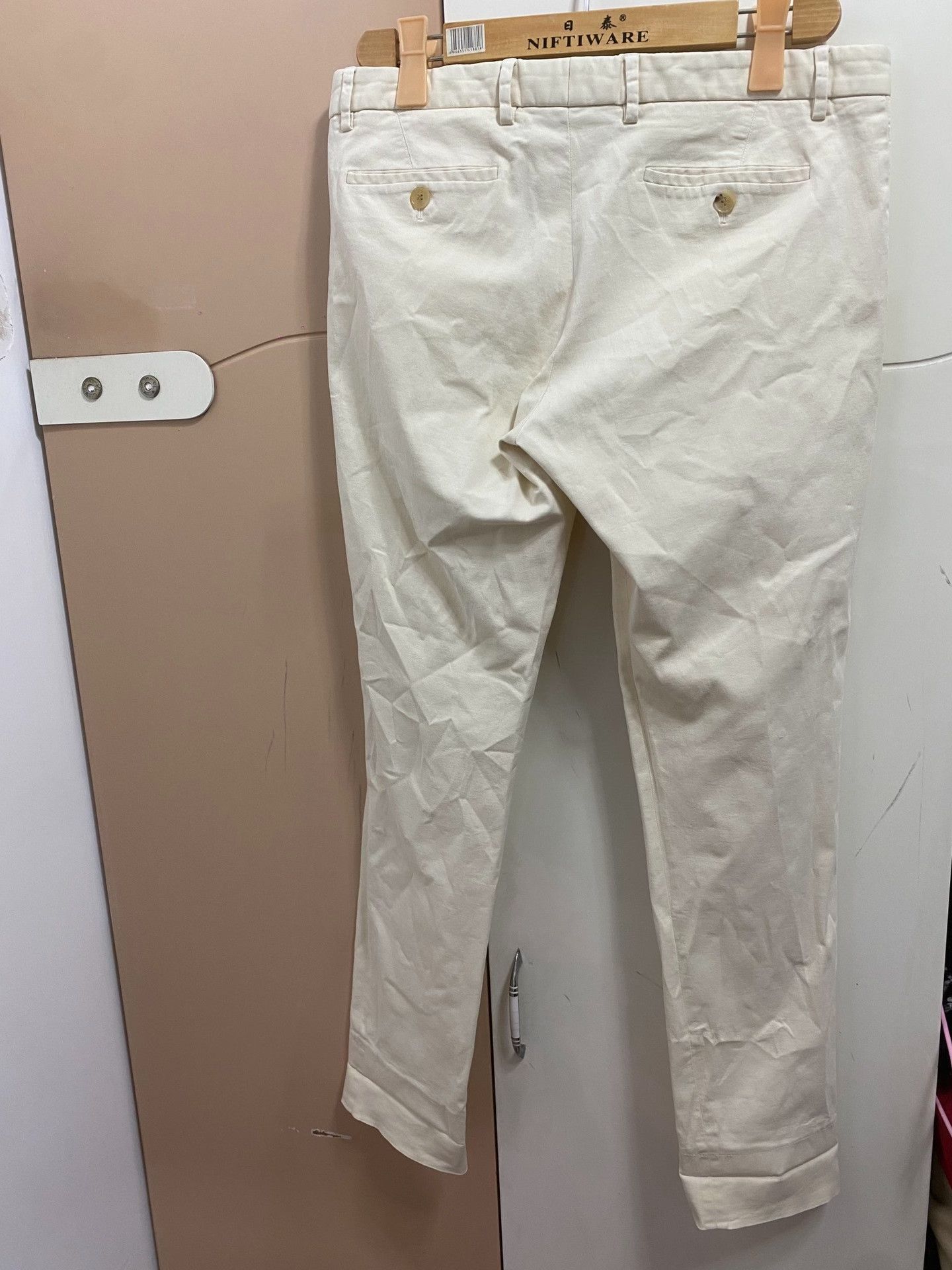 Gucci Gucci White Casual Cotton Trousers IT 50 Size US 34 / EU 50 - 3 Thumbnail