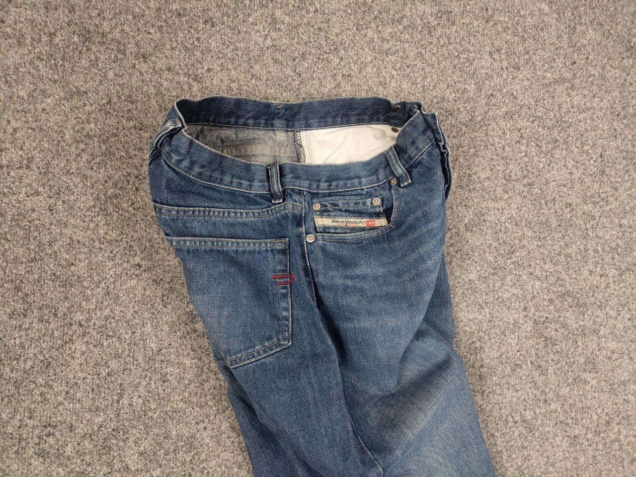 Diesel Vintage Diesel Industry Faded Denim Jeans Y2K Style Tapered Size US 32 / EU 48 - 11 Thumbnail