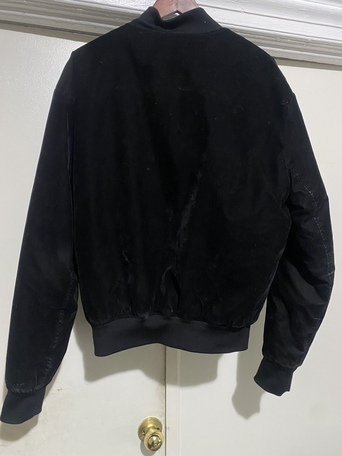 H&M × L.O.G.G. Velvour Bomber Jacket Size US M / EU 48-50 / 2 - 3 Thumbnail