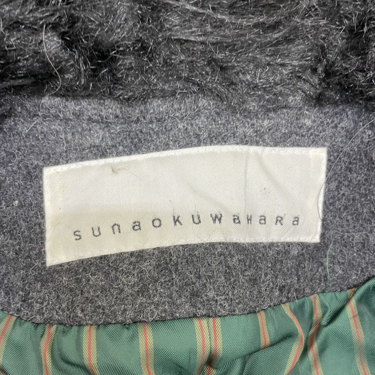 Issey Miyake × Sunao Kuwahara × mercibeaucoup 💥Sunao Kuwahara Faux Fur Hoodie Duffle Toggle Button Wool Size M / US 6-8 / IT 42-44 - 5 Thumbnail