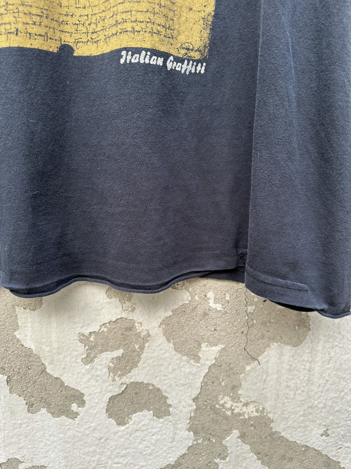 Arts & Science Vintage Leonardo da Vinci " Roma " Disressed Tees Size US M / EU 48-50 / 2 - 4 Thumbnail