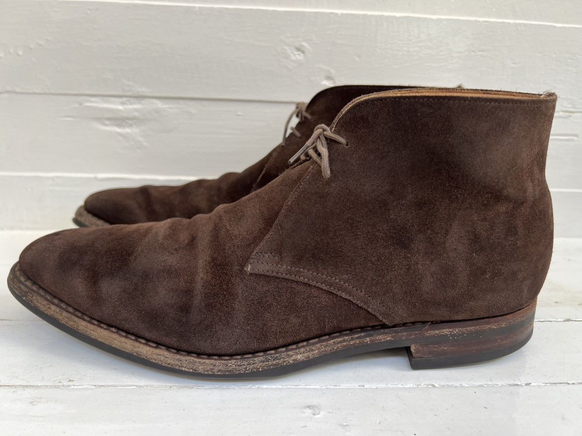 Crockett & Jones Crockett & Jones Tetbury Brown Suede Chukka Lace Up Boots Size US 8.5 / EU 41-42 - 4 Thumbnail