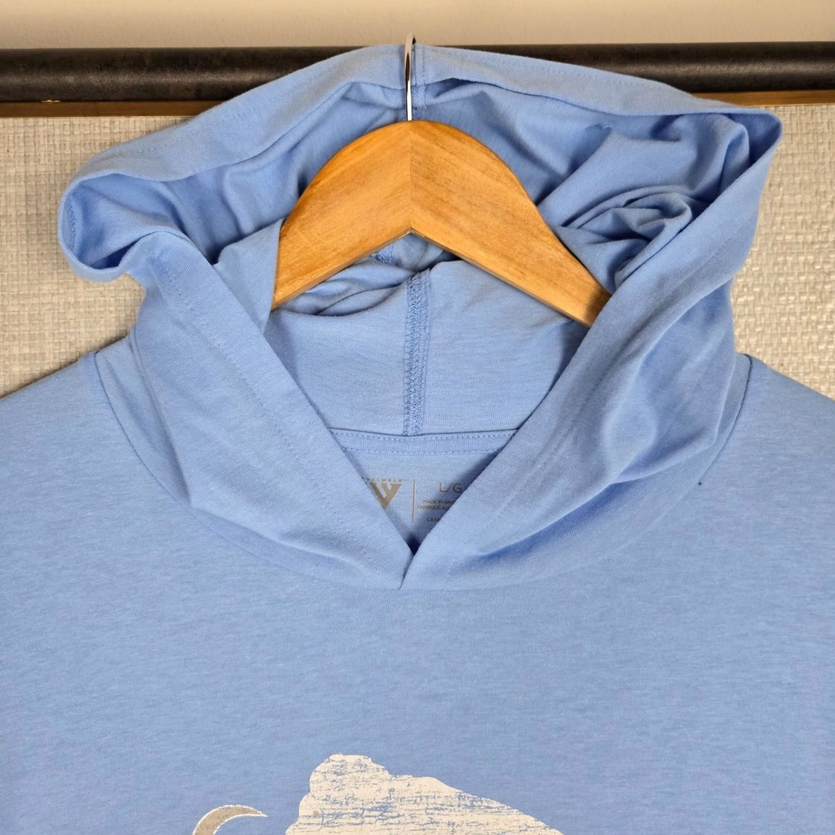 Vintage Levelwear Shirt Mens L Blue MAMMOTH DUNES SAND VALLEY Weight Hoodie Golf Size US L / EU 52-54 / 3 - 3 Thumbnail
