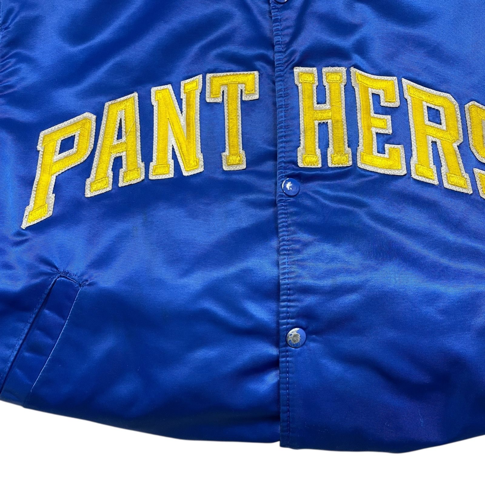 VTG 90s PITTSBURGH PANTHERS STARTER SATIN JACKET L