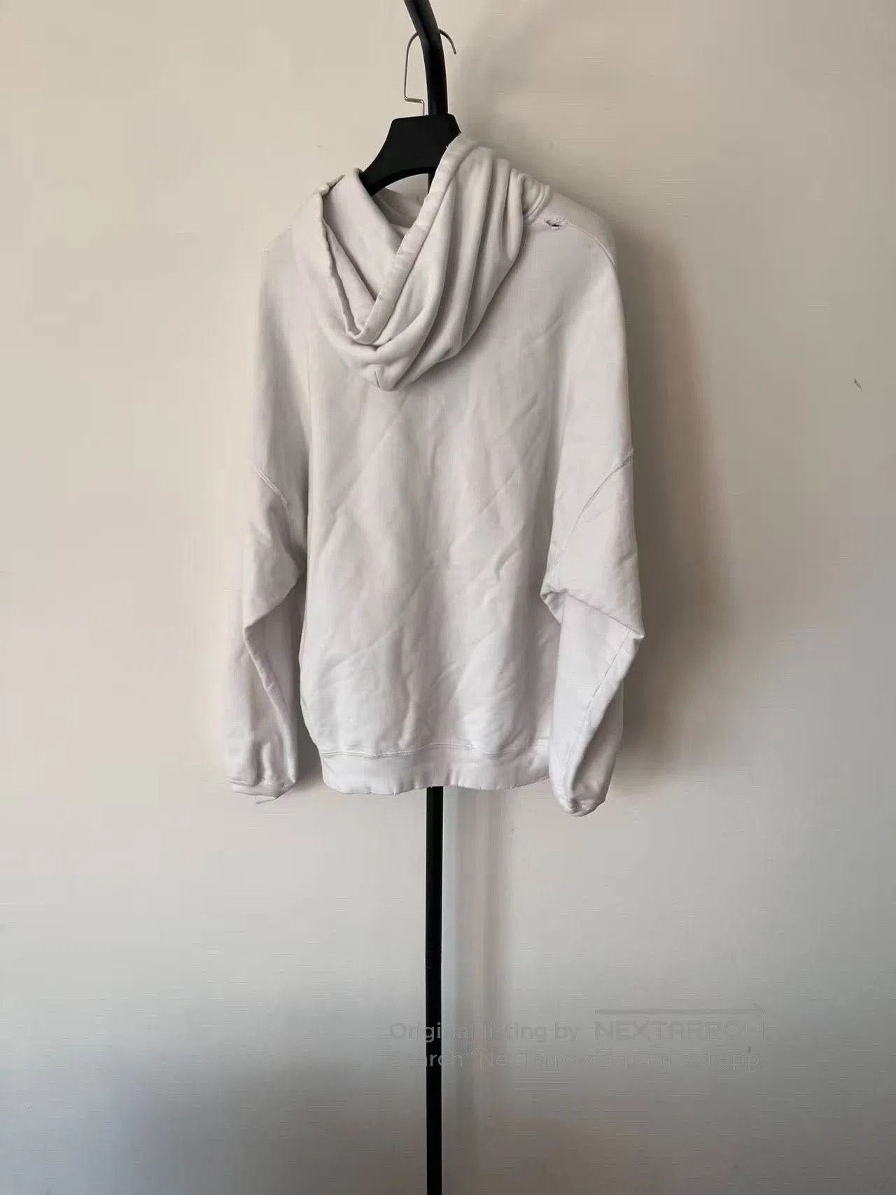 Balenciaga Balenciaga Logo Print Oversized Hooded Sweatshirt Women's. Size M / US 6-8 / IT 42-44 - 2 Thumbnail