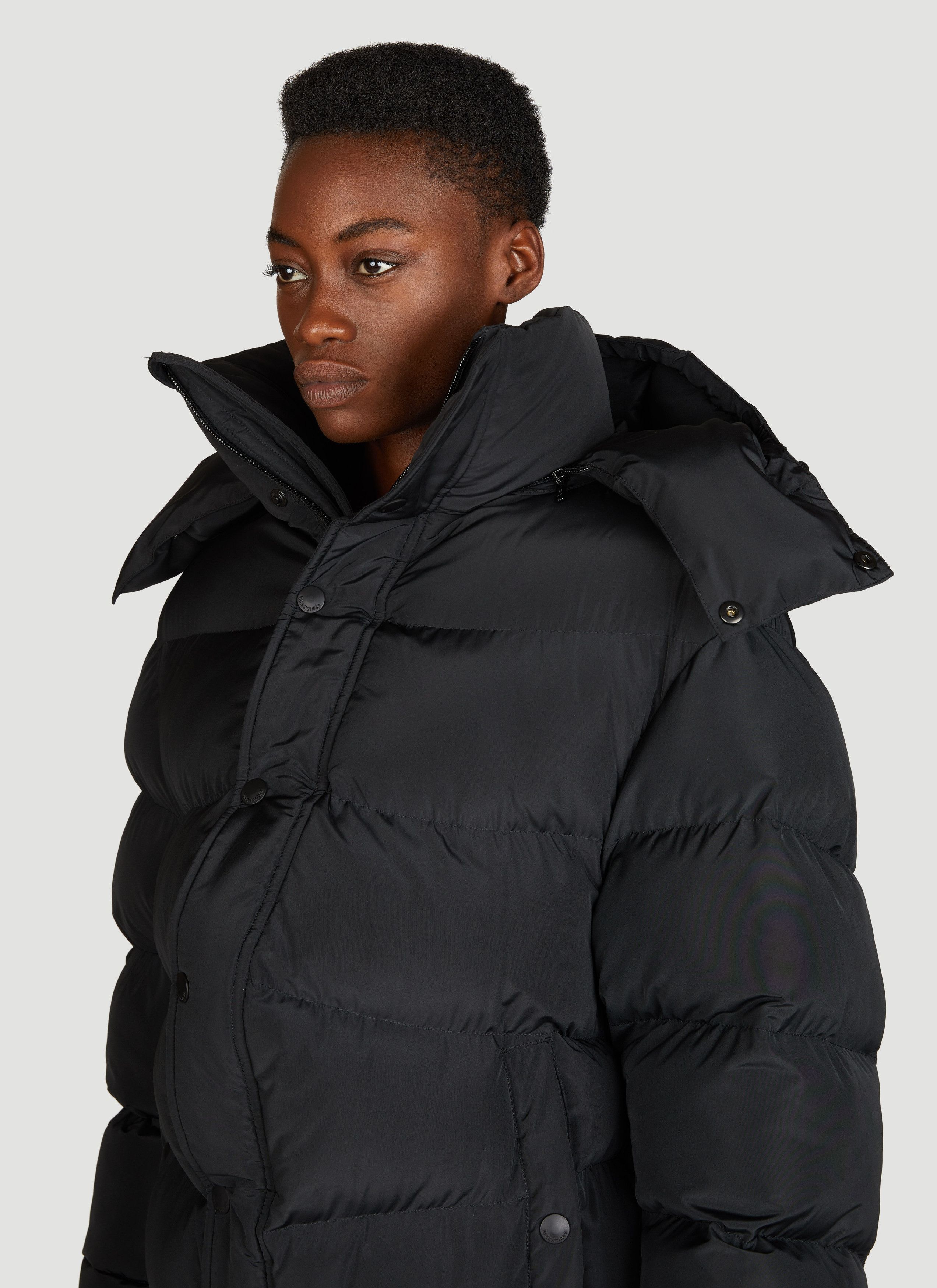 Balenciaga o1s1rm0825 Swing Puffer Coat in Black Size XS / US 0-2 / IT 36-38 - 5 Thumbnail