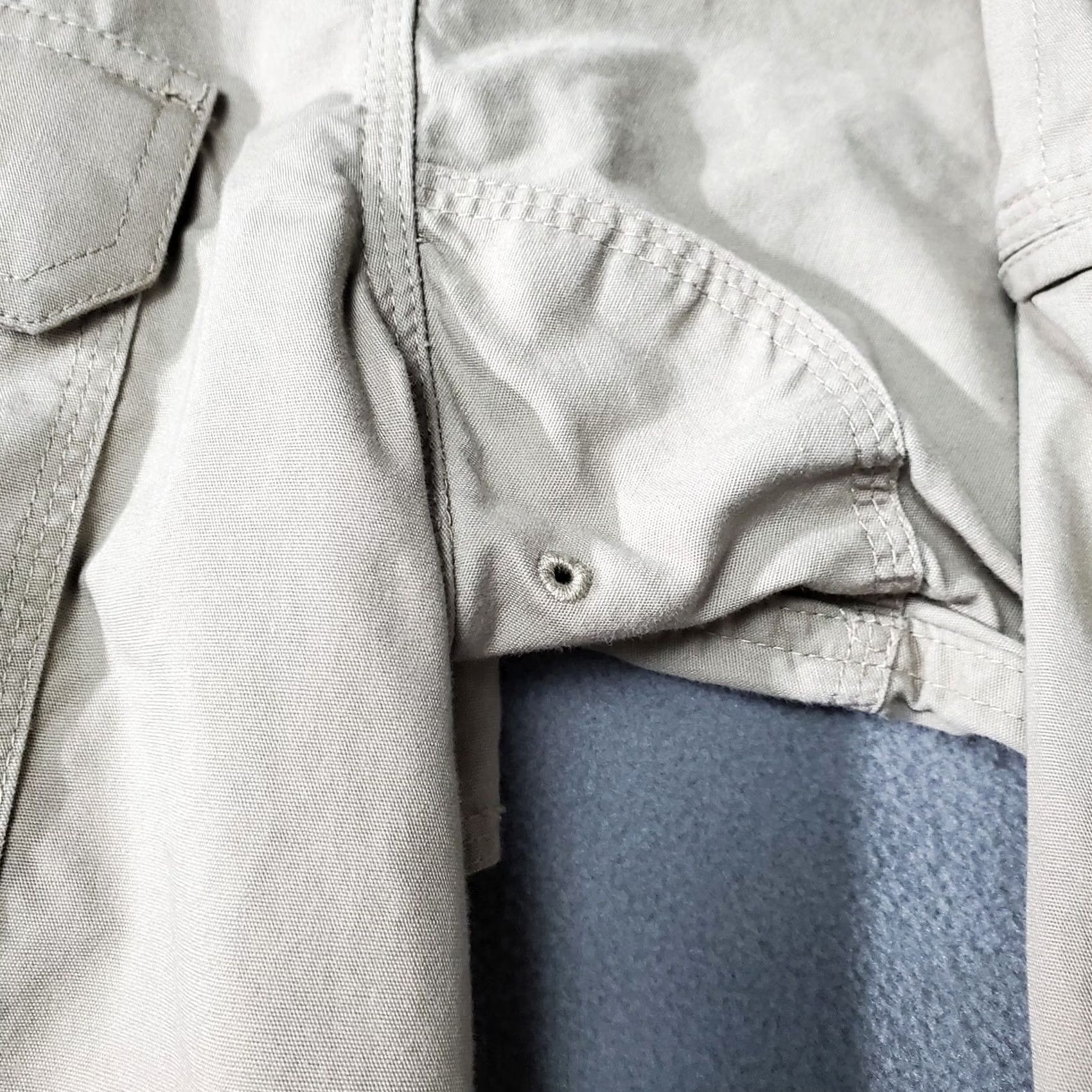 Vintage 5.11 Tactical Shirt Mens Large Beige Khaki Cargo Concealed Stash Pockets Utility Button-Up Long Sleeve Size US L / EU 52-54 / 3 - 7 Thumbnail