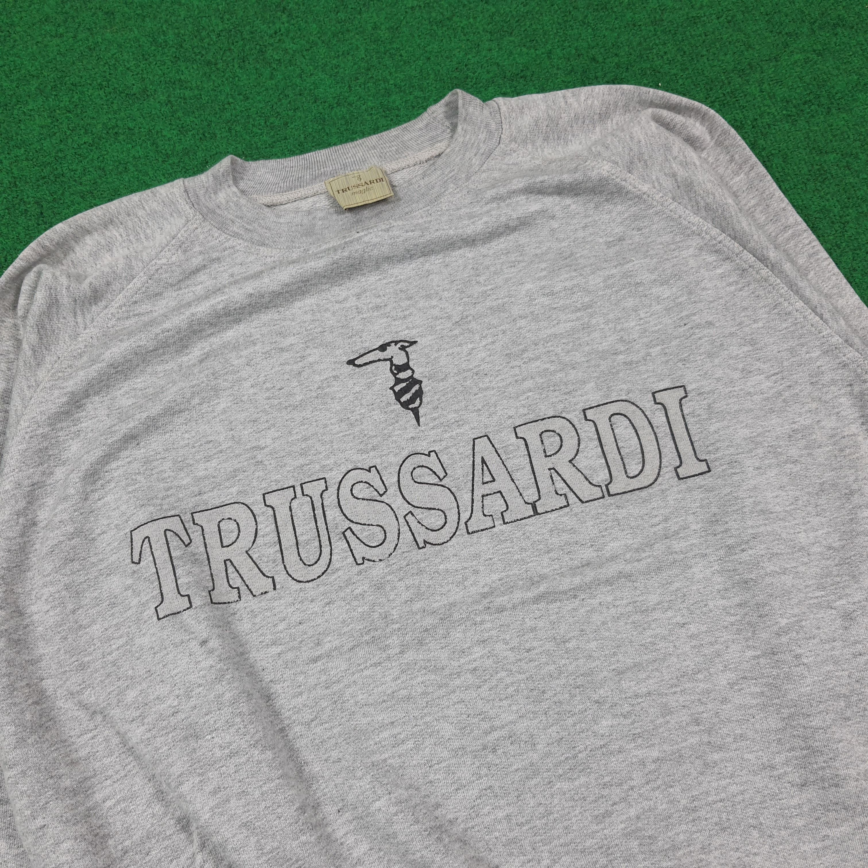 Trussardi Vintage Trussarsdi Maglie Sweatshirt Pullover C279N16 Size US L / EU 52-54 / 3 - 2 Thumbnail