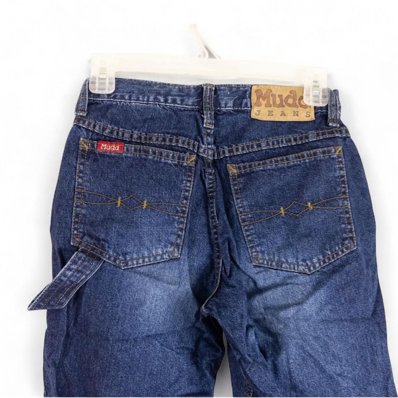 Steve Madden Mudd Vintage Blue Solid Jeans Womens XSmall Size 24" / US 00 / IT 34 - 7 Thumbnail